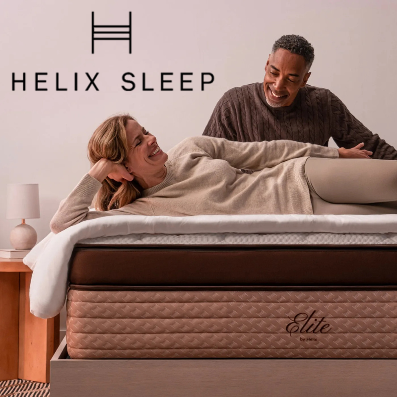 Get 25% off Sitewide + 2 FREE Dream Pillows with any mattress purchase. FREE Bedding Bundle (2 Dream Pillows, Sheet Set, and Mattress Protector) with any Luxe or Elite mattress order at HelixSleep.com/GETIT